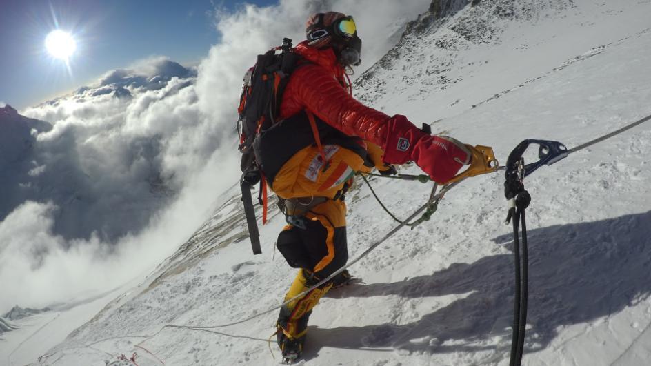 Sangeeta Bahl Climbing