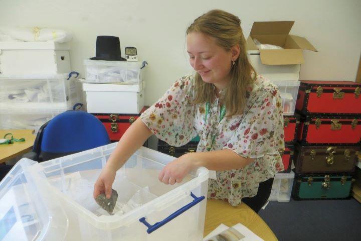 Woman in workshop