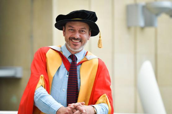 Enzo Cilenti, Honorary Graduate, University of Bradford