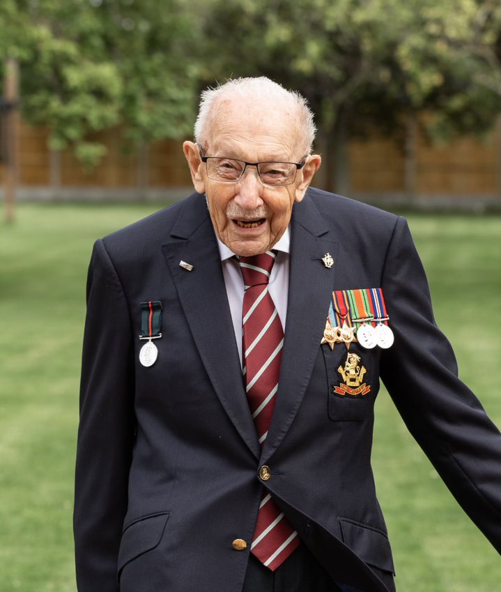 An image of Honorary Graduate Captain Sir Tom Moore