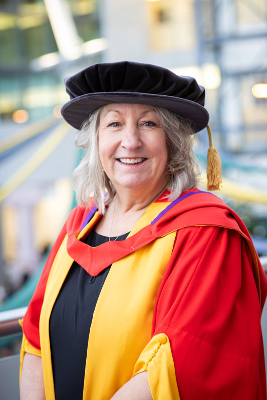 Rebecca George CBE, Doctor of Technology 2024